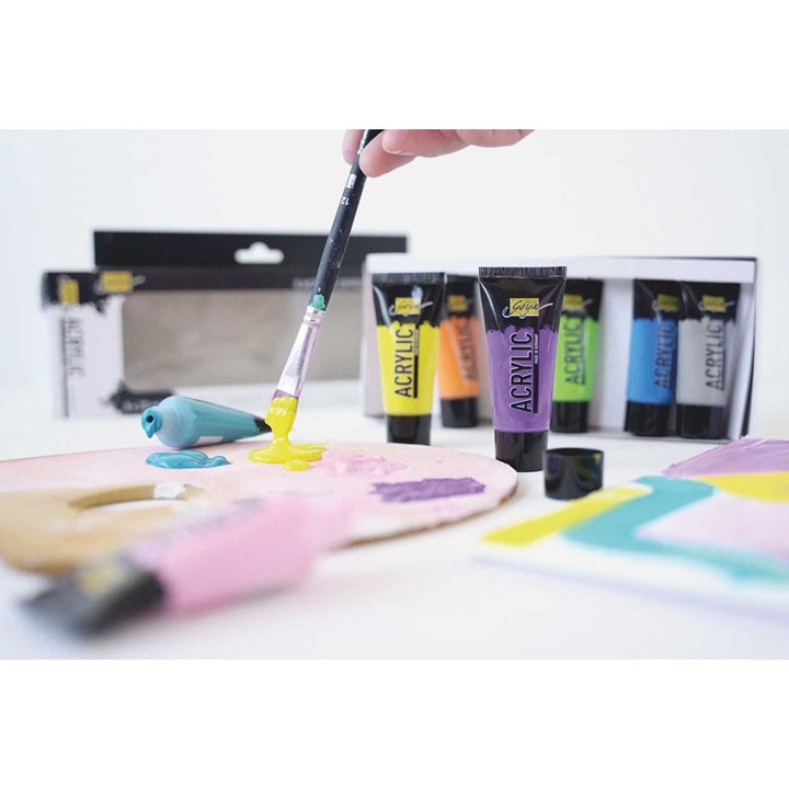 Colori acrilici Kreul Solo Goya / set misto 8 x 20 ml