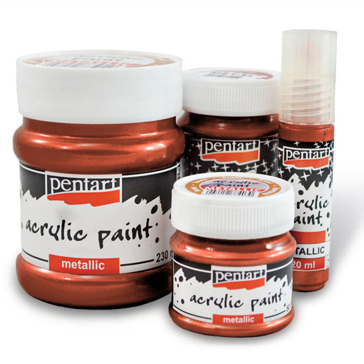 Colori acrilici metallizzati - 20 ml | colori diversi