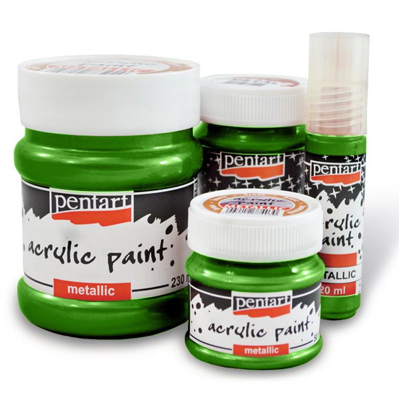 Colori acrilici metallizzati - 20 ml | colori diversi