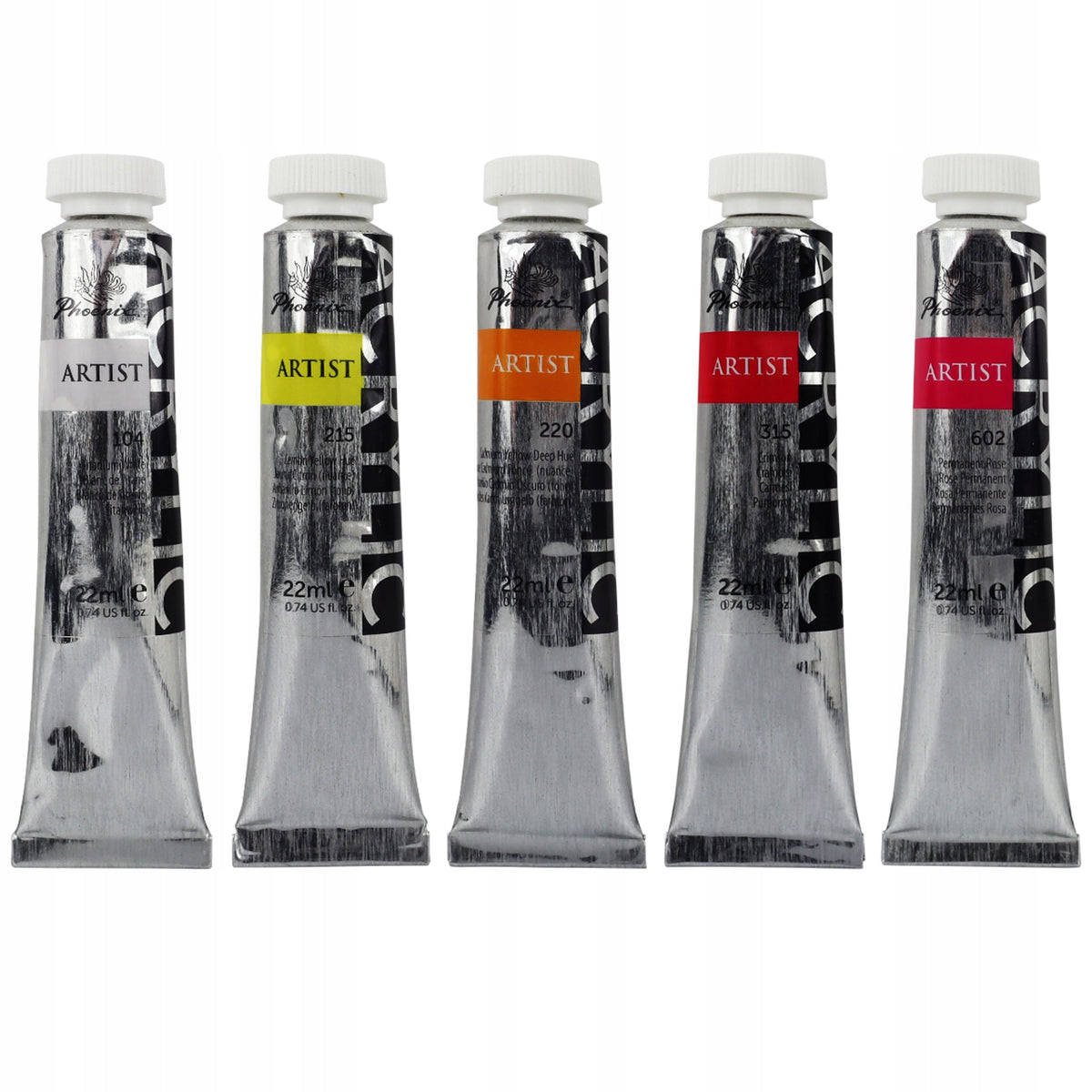 Colori acrilici Phoenix Artist 10 x 22 ml