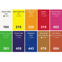 Colori acrilici Phoenix Artist 10 x 22 ml
