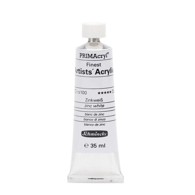 Colori acrilici Schmincke PRIMAcryl Professional 35 ml – 100 Bianco di zinco