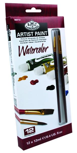 Colori ad acquerello ARTIST Paint 12x12ml
