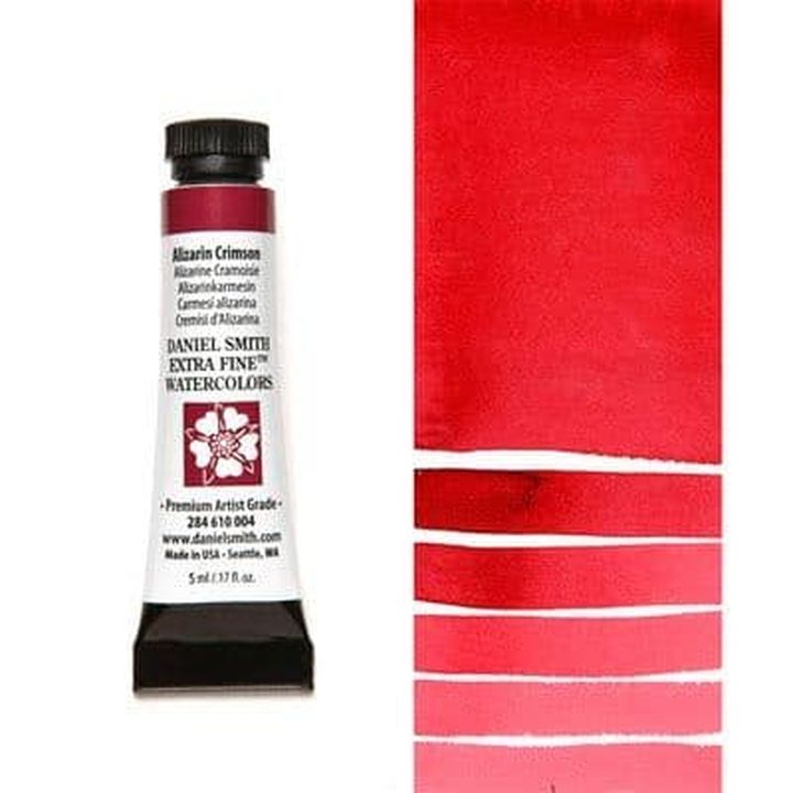 Colori ad acquerello Daniel Smith Extra Fine | scegli una tonalità - 004 Cremisi di Alizarina