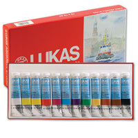 Colori ad acquerello LUKAS STUDIO 12x10ml - set nella scatola di cartone