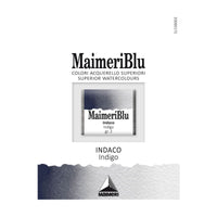 Colori ad acquerello MAIMERI Blu – mezzo godet 1,5 ml – Indaco