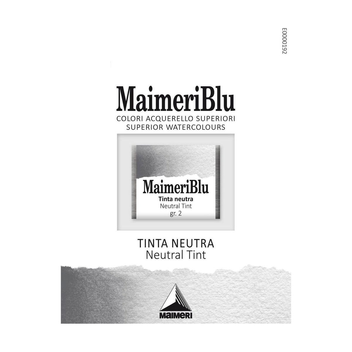 Colori ad acquerello MAIMERI Blu – mezzo godet 1,5 ml