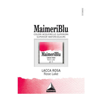 Colori ad acquerello MAIMERI Blu – mezzo godet 1,5 ml – Lacca rosa