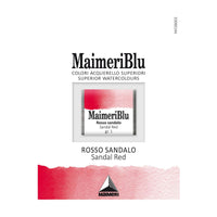 Colori ad acquerello MAIMERI Blu – mezzo godet 1,5 ml – Rosso Sandalo