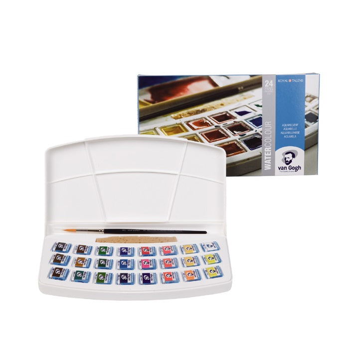 Colori ad acquerello Van Gogh - set 24 godet