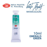 Colori ad acquerello White Nights 10 ml | sceglie tonalità - Verde smeraldo