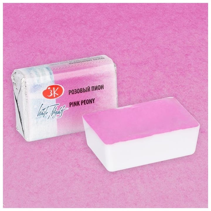 Colori ad acquerelo White Nights 2.5 ml | sceglie tonalità - 366 Peonie rosa