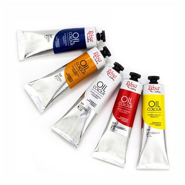 Colori ad olio Rosa Gallery 45 ml – 101 bianco titanio