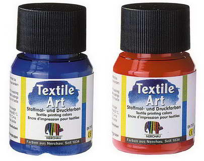 Colori per tessuti chiari 59 ml – Bianco