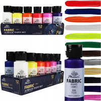 Colori per tessuti Phoenix 12 x 59 ml | colori diversi