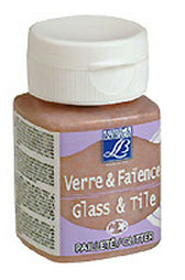 COLORI PER VETRO E CERAMICA - COLORI CON BRILLANTINI 50ml | colori diversi