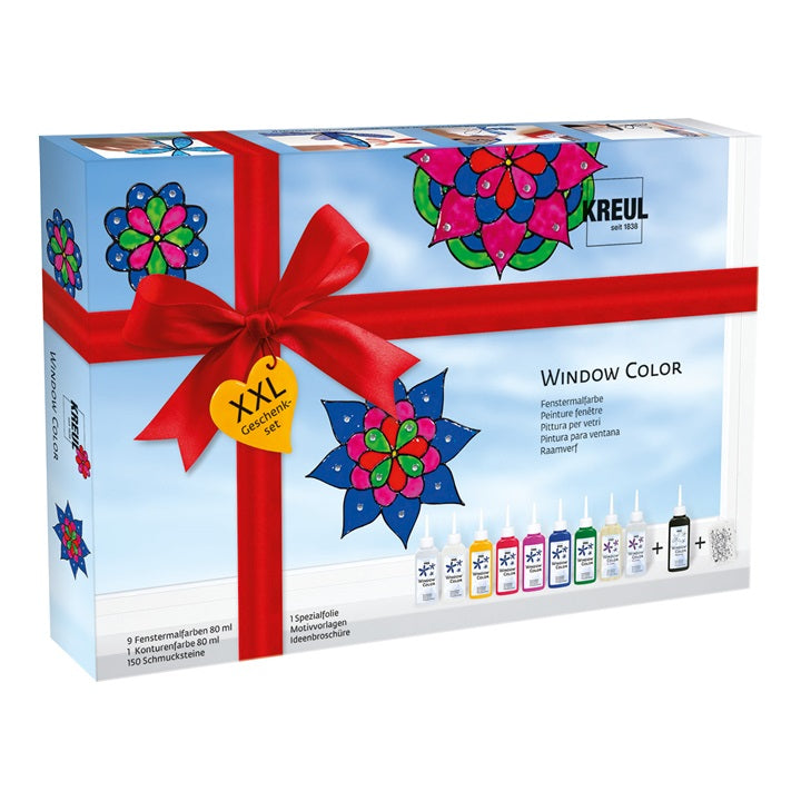 Colori per vetro Kreul Set XXL