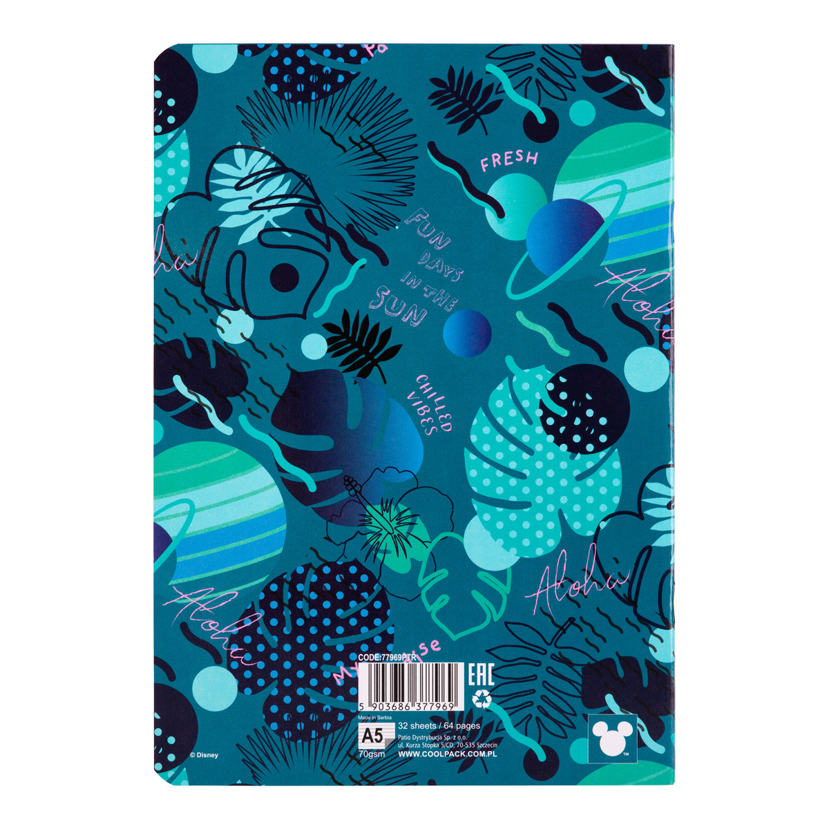 Colorino quaderno a righe Stitch A5, 32 fogli