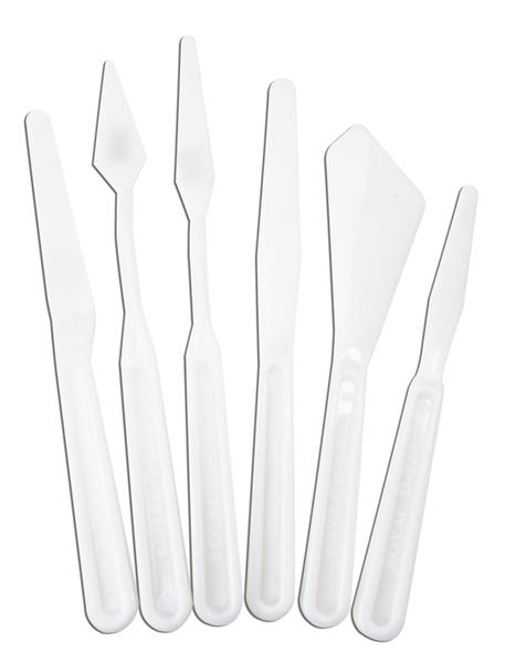 Coltelli Palette di plastica - Set - 6 pezzi