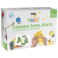 Conf. dei colori a dita MUCKI - Dipingere aculei, pelle e squame