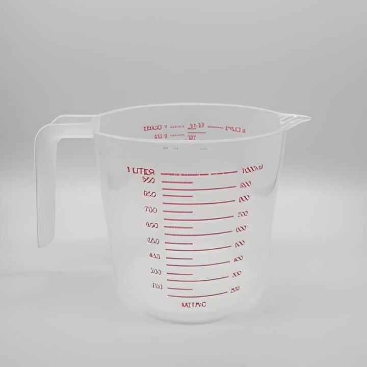 Contenitore di plastica per mescolare e versare 1000ml