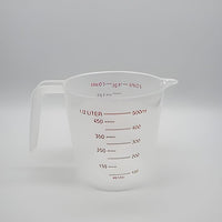 Contenitore di plastica per mescolare e versare 500ml