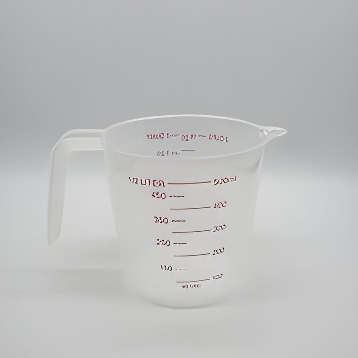 Contenitore di plastica per mescolare e versare 500ml