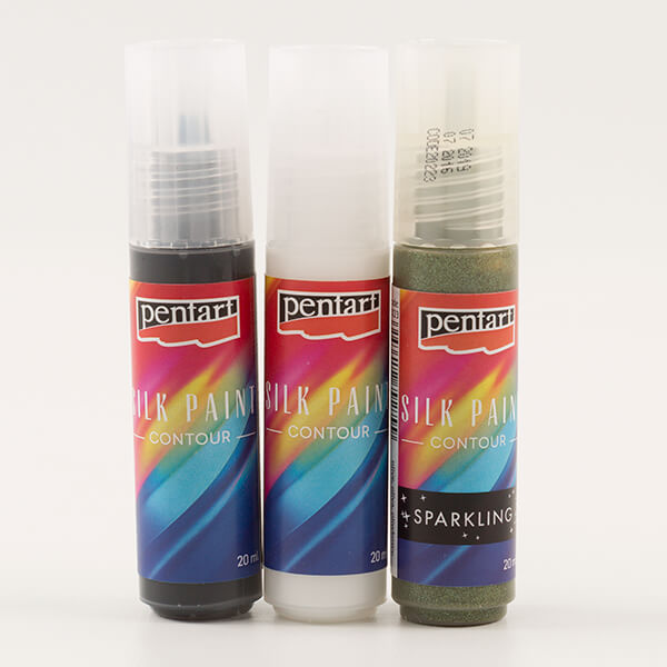 Contorno per seta luccicante 20 ml | sceglie tonalità