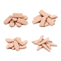 Coperchi in schiuma Sofft per spatole - 40 pezzi - Mix di forme