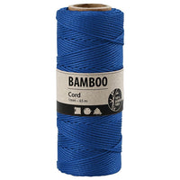 Corda di bambù intrecciata - 65 m | vari colori - blu