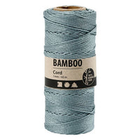 Corda di bambù intrecciata - 65 m | vari colori - turchese