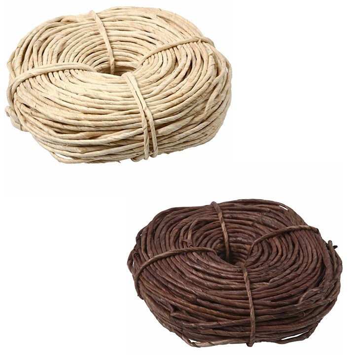 Corda di mais lavorata a mano - 1 rotolo – natural