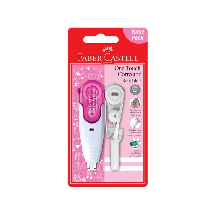 Correttore in striscia Faber-Castell con riempimento