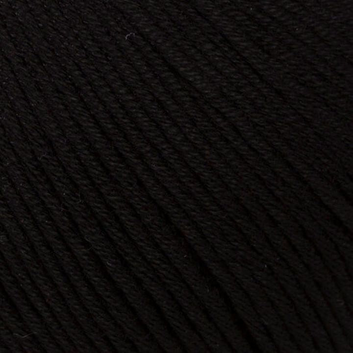 Cotone mercerizzato La Mia 50 g | scegli una tonalità - nero