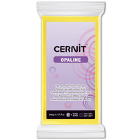 CERNIT Argilla polimerica opalina 500 g – Primary Yellow