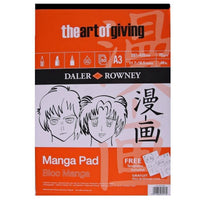 DALER ROWNEY Manga blocco per marker 70 g - 50 fogli, A3