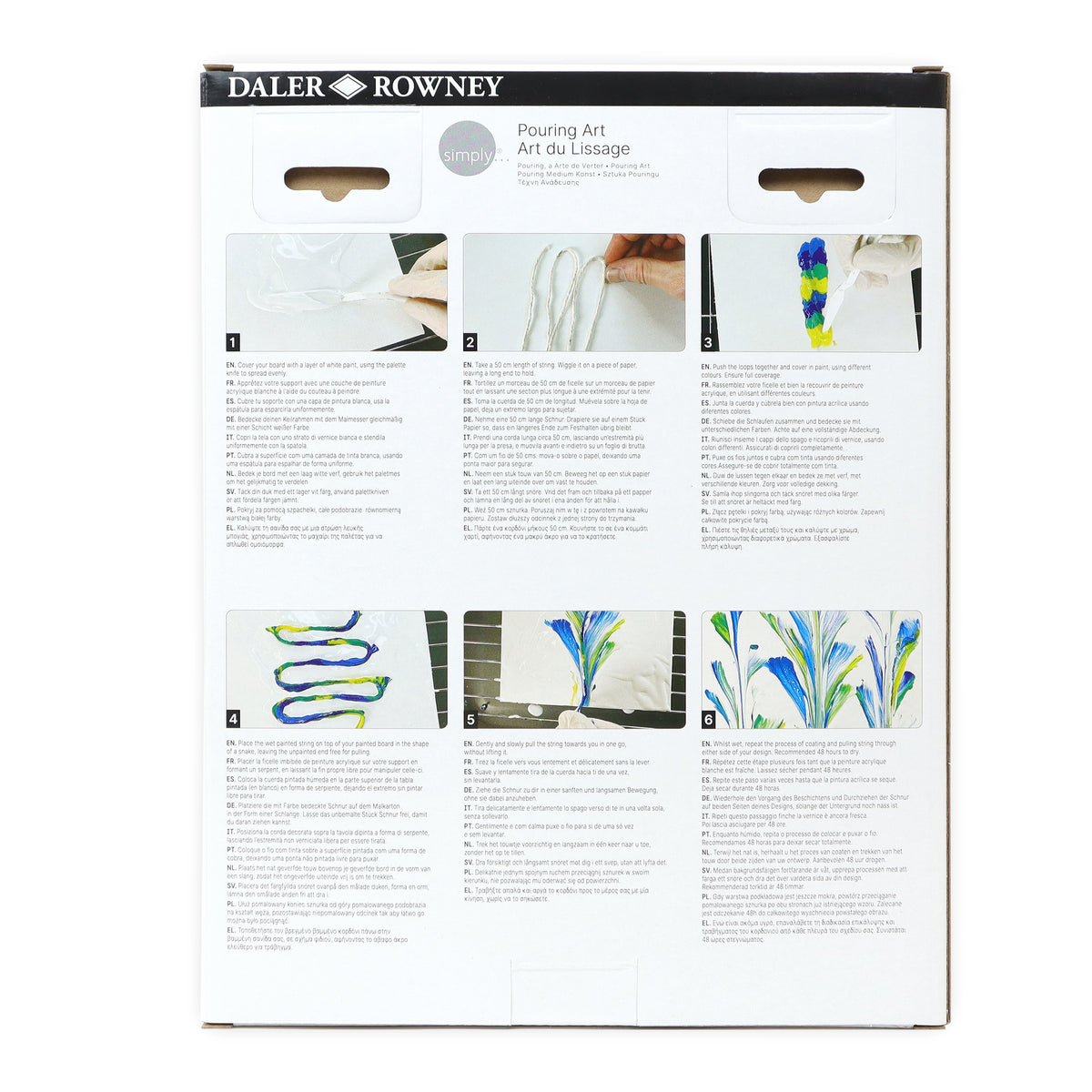 DALER ROWNEY D&R Simply set completo per pouring