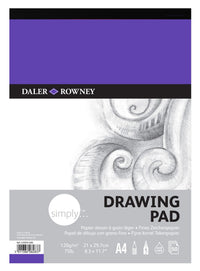 DALER ROWNEY Simply album da disegno A4 120 g 50 fg incollato