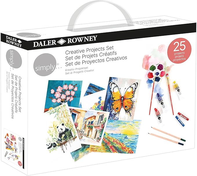 Set artistico DALER ROWNEY Simply - 25 pz