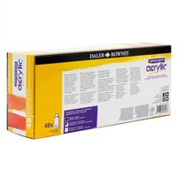 DALER ROWNEY Graduate set di colori acrilici 48 x 22 ml