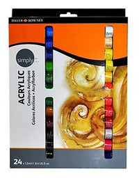 Daler-Rowney set acrilico 24 x 12ml