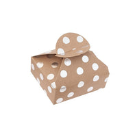 Scatole regalo con motivo argento – Puntini