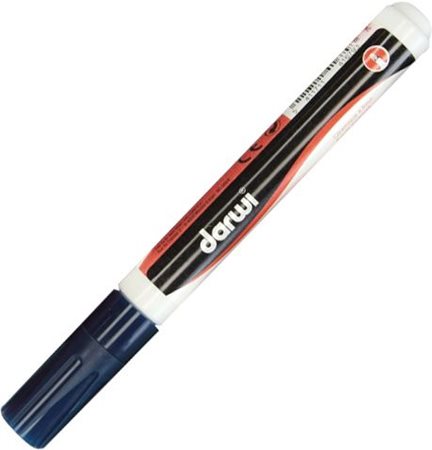 DARWI ARMERINA Marcatori per porcellana 2 mm - 6 ml – Blu scuro