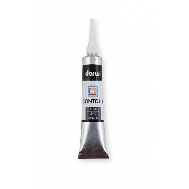 Darwi Glass contorno per vetro 22 ml | sceglie tonalità