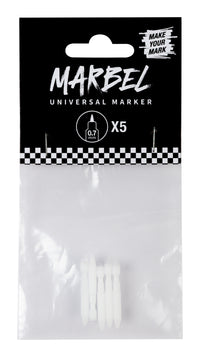 DARWI Marbel punte di ricambio 0,7 mm – 5 pz