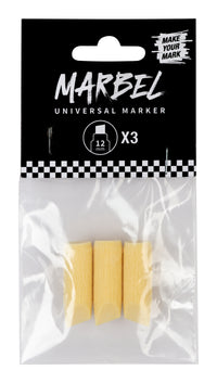 DARWI Marbel punte di ricambio 12 mm – 3 pz