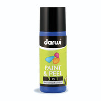 Colore per vetro pelabile DARWI Paint & Peel 3in1 80 ml – blu scuro