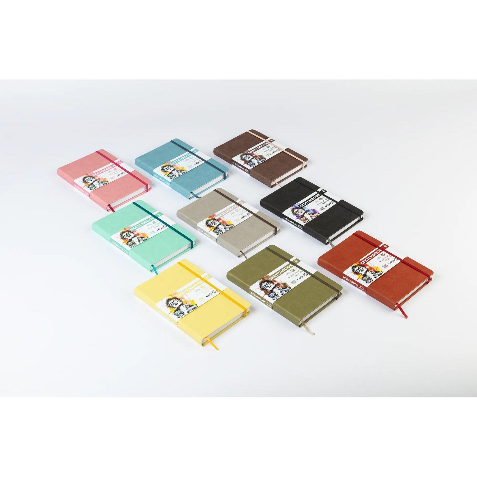 Album da disegno DARWI Brown A4 140 g/m² 80 fogli