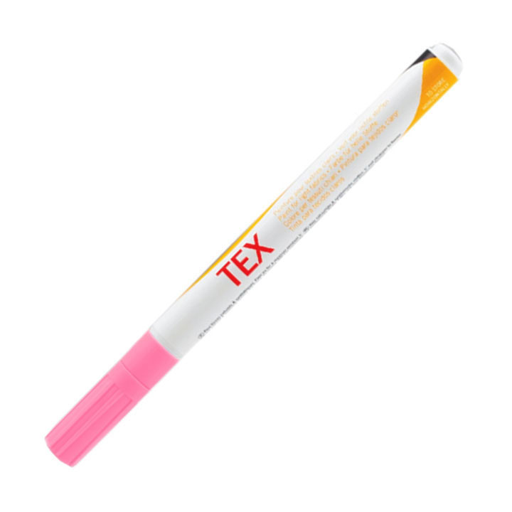 DARWI TEX Marcatori per tessuti punta fine 3 ml – rosa