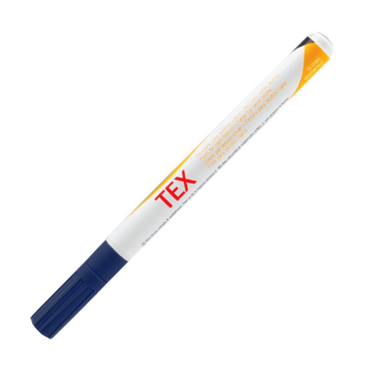 DARWI TEX Marcatori per tessuti punta fine 3 ml – blu scuro